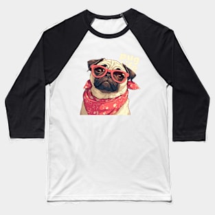 pug life Baseball T-Shirt